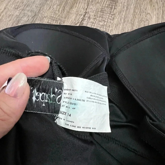 Shape Solver • Black One Piece Swimsuit - Picture 8 of 9